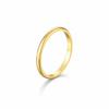 Durable Stackable Plain Band Rings 2MM Titanium Steel Rings Simple Thin Rings  Midi Ring