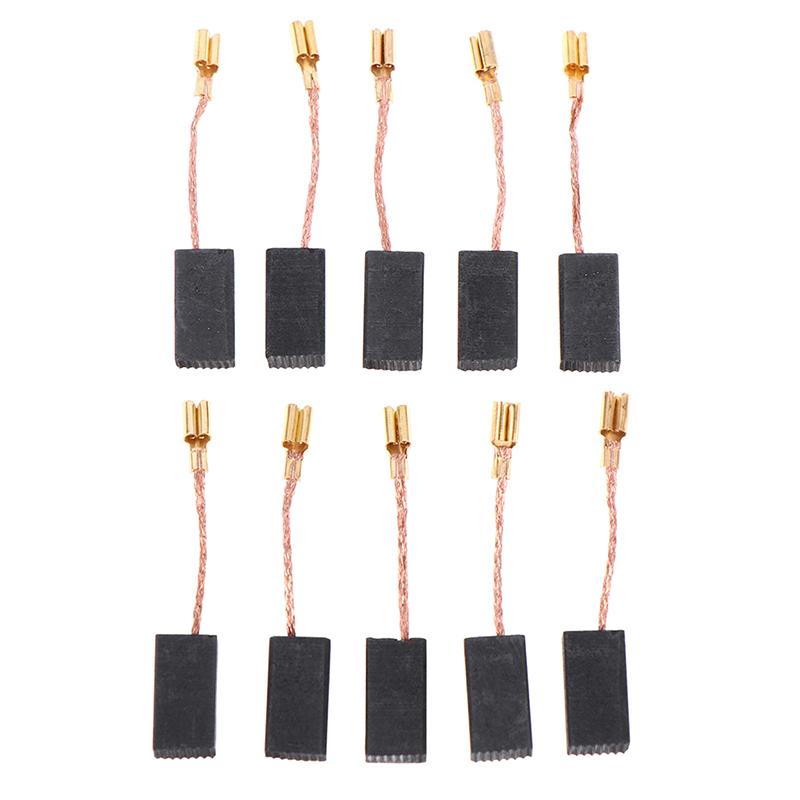 10 шт./лот 6-100 угловая шлифовальная машина угольная щетка угловая шлифовальная машина замена 5*8*16 мм