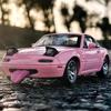 New 1:32 Mazda MX5 MX-5 Supercar Metal Alloy Diecast Toys Car Model Collectibles Birthday Gift Sound & Light Children's Toys Hobbies