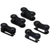 5Pcs Black Roller Chain Connecting Links 20.9MM*10.2MM Speed Master Link Urban Bike