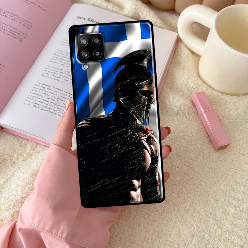 Греческий флаг Греции для Samsung Galaxy A54 A34 A14 A13 A52 A32 A12 A22 A72 A52S A33 A53 A73 A71 A51 чехол для телефона