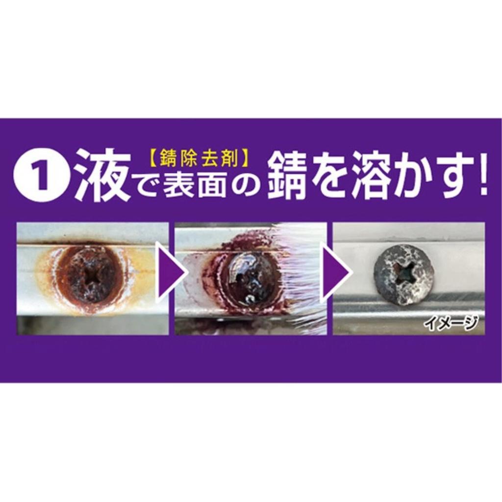 Набор для удаления ржавчины Pro Staff от WORKS Тщательно удаляет стойкую ржавчину Сверхпрочный (80г + 100г) J-45 -