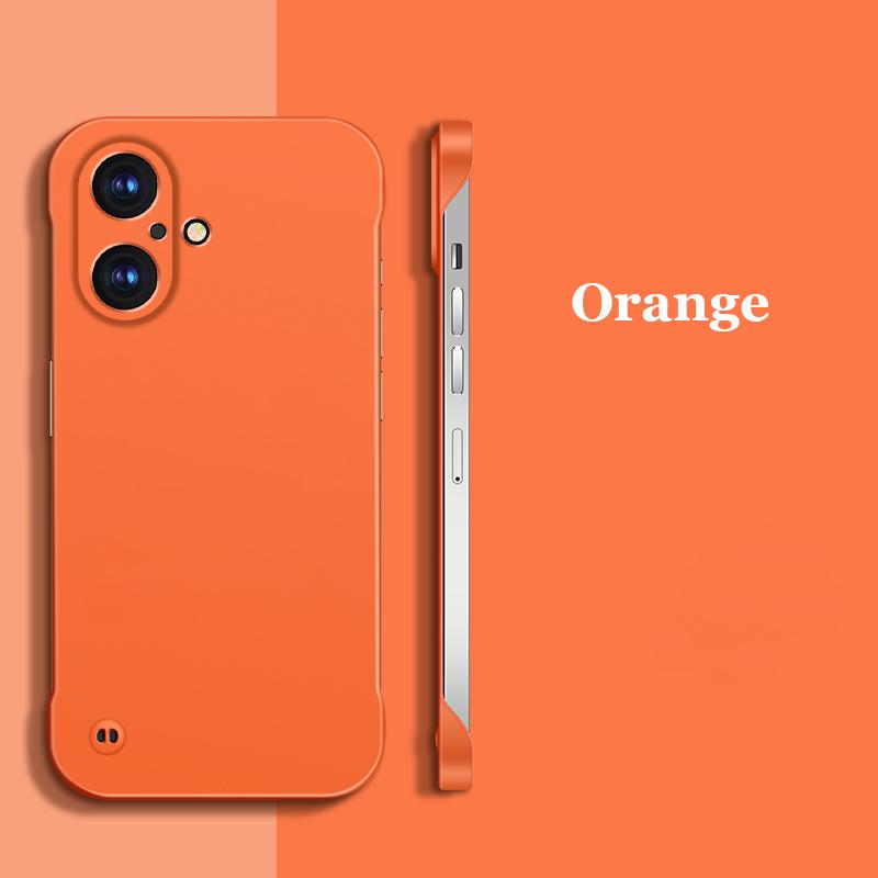 Ультратонкий безрамочный матовый чехол для ПК с защитой от отпечатков пальцев для Apple iPhone 16 Pro Max Plus, противоударный чехол-накладка