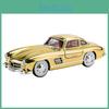 Металлическая модель автомобиля Mercedes 300sl Винтажная игрушка с инерционным механизмом для детей