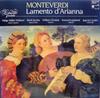 LP Record CONCERTO VOCALE, HELGA MULLER-MOLIN - Monteverdi: Lamento D'Arianna HM1129 Harmonia Mundi  1984 France Classical Used