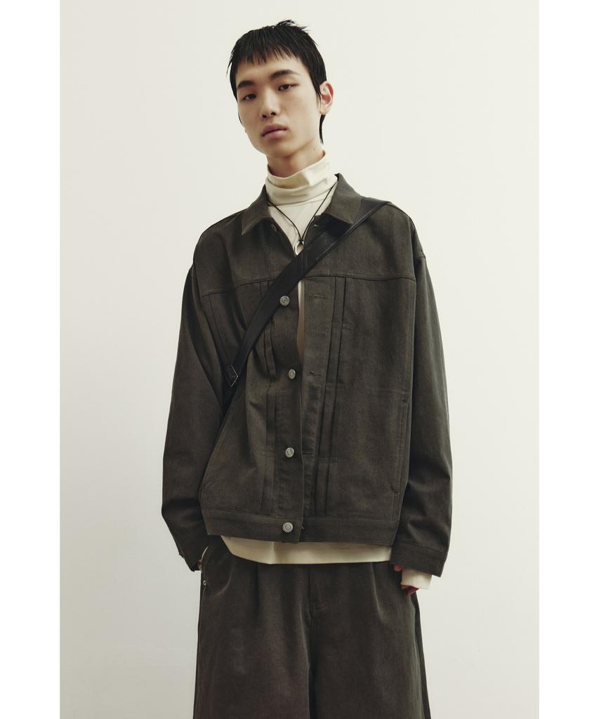 Youth Denim Jacket - Khaki