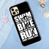 Swim Bike Run Triathlon Case For iPhone 13 Pro Max 12 Mini X XR XS Max SE 2020 8 7 Plus 11 Pro Max Phone Cover