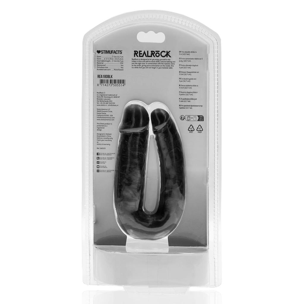 RealRock - Wrapped Realistic Dildo - Double 12.7 cm