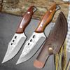 Handmade Forged Butcher Knife Kitchen Chef Cleaver Outdoors Fishing Utility Knife Meat Vegetable Cutting Boning Knife