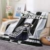 1PC Demon Slayer Art Patterned Flannel Blanket Suitable For All Seasons For Home Decor Warmth And Comfort Gifts Holiday Present