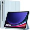 Case for Samsung Galaxy Tab S9 - Shockproof Protection - Stand with Sleep/Wake Function - Blue - 11 Inches