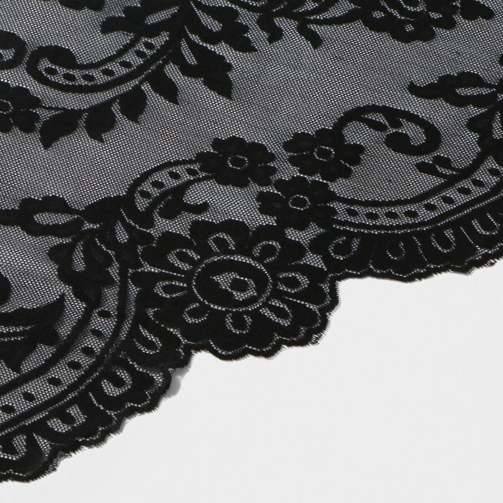 Vintage Head Covering Scarf Shawl Elegant Wedding Headscarf Embroidered Flower Scarf Party