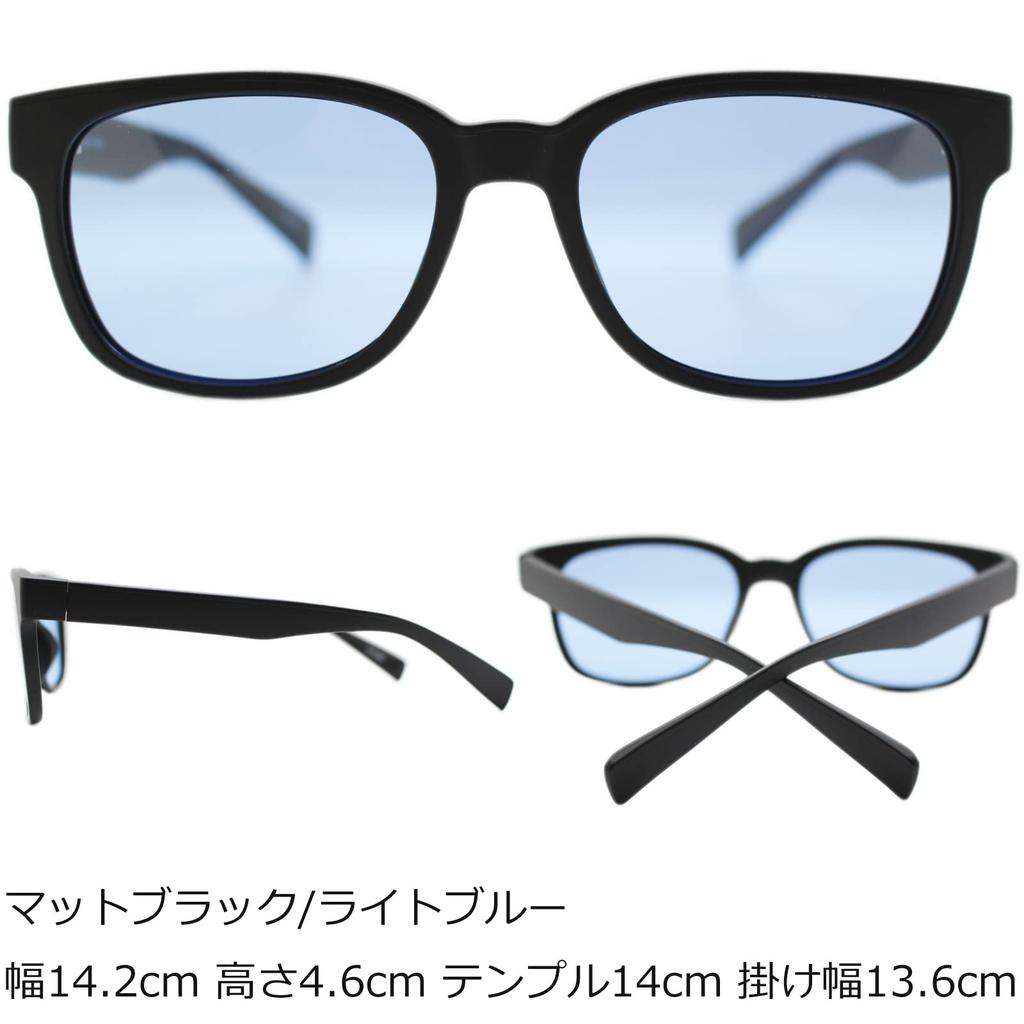 Blue Light Made in Light Biker UV Blue Light Высокоэффективные линзы матово-синего цвета [Eight Tokyo] Солнцезащитные очки, поляризованные, мужские, женские, вырезан, Япония,