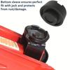1/2Pcs Car Universal Jack Stand Rubber Pad Black Round Multi-functional and Durable Portable Car Jack Stand Car Supplies