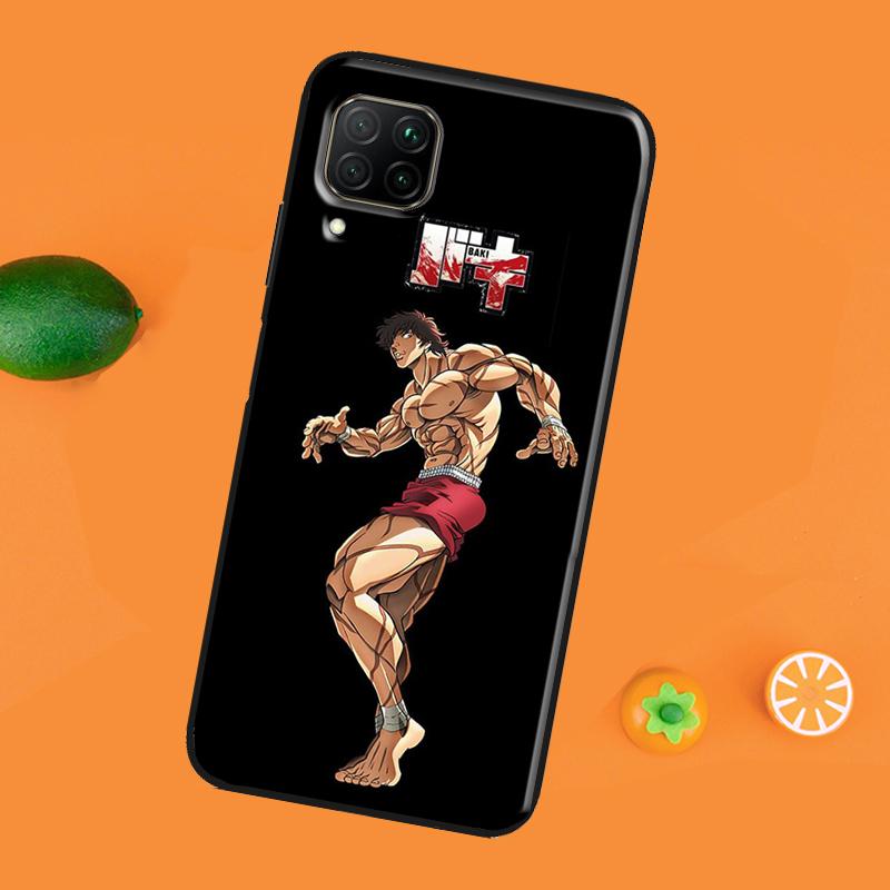 Baki the Grappler Japanese Anime Case For Huawei P30 Pro P20 P40 Mate 20 Lite P Smart 2021 2019 Nova 5T Honor 50 10i 9X 8X