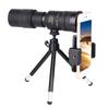 Уличные 300X40 Zoom Len Spin Monoculars Professional Long Range Telescope Mobile Phone Photo Binocls