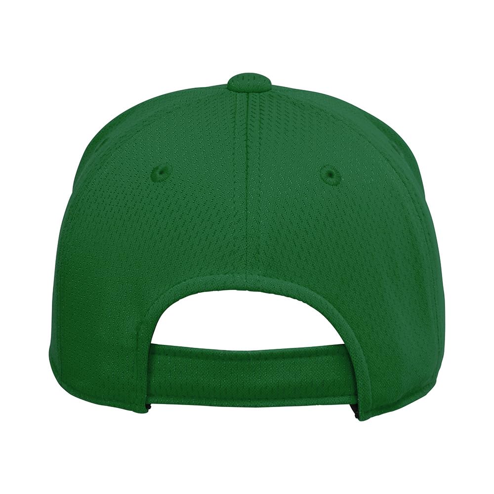 Mizuno 35 Green Baseball/Softball Cap, All-Mesh, Hexagonal, 12JWBB03,