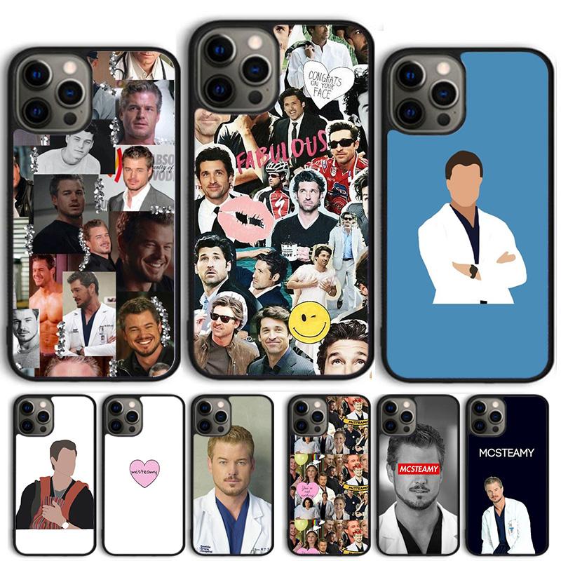 Анатомия Грейс McSteamy Сердечко Марк Слоан Чехол для телефона Для iPhone 17 Air 16 15 11 13 14 Pro Max 12 Plus Max XR