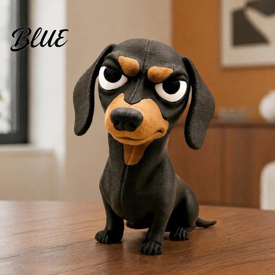 Забавные настольные аксессуары для работы 3D-печатные фигурки сердитых животных Гневливая черепаха Горилла Такса Бегемот Гусь Реалистичный декор животных Приборная панель автомобиля