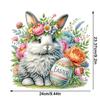 Acrylic Special Shape Easter Rabbit 5D DIY Diamond Art Tabletop Decorations Diamond Painting Desktop Decors for Adults Beginner