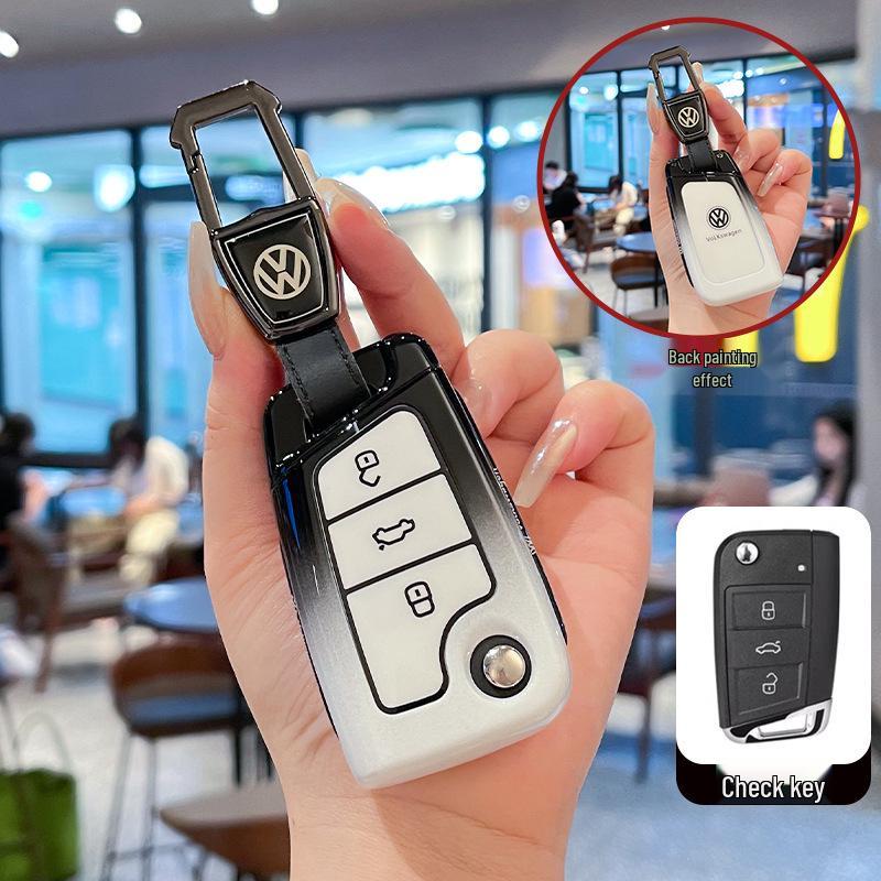 Чехлы для ключей Volkswagen для Sagitar, Bora, Tharu, Tayron, Lavida, CC, Passat, Polo и T-Roc