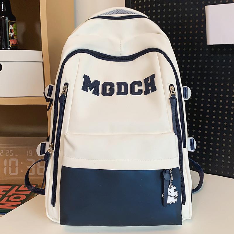 Школьный рюкзак для девочки начальной школы с алфавитом, рюкзак для ученика средней школы, рюкзак для студента колледжа