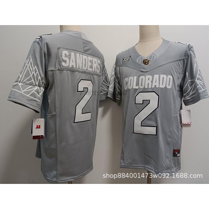 Mens College Football Jersey Team Cotton Blend Rugby Training Shirt Buckeyes Longhorns Volunteers Buffaloes