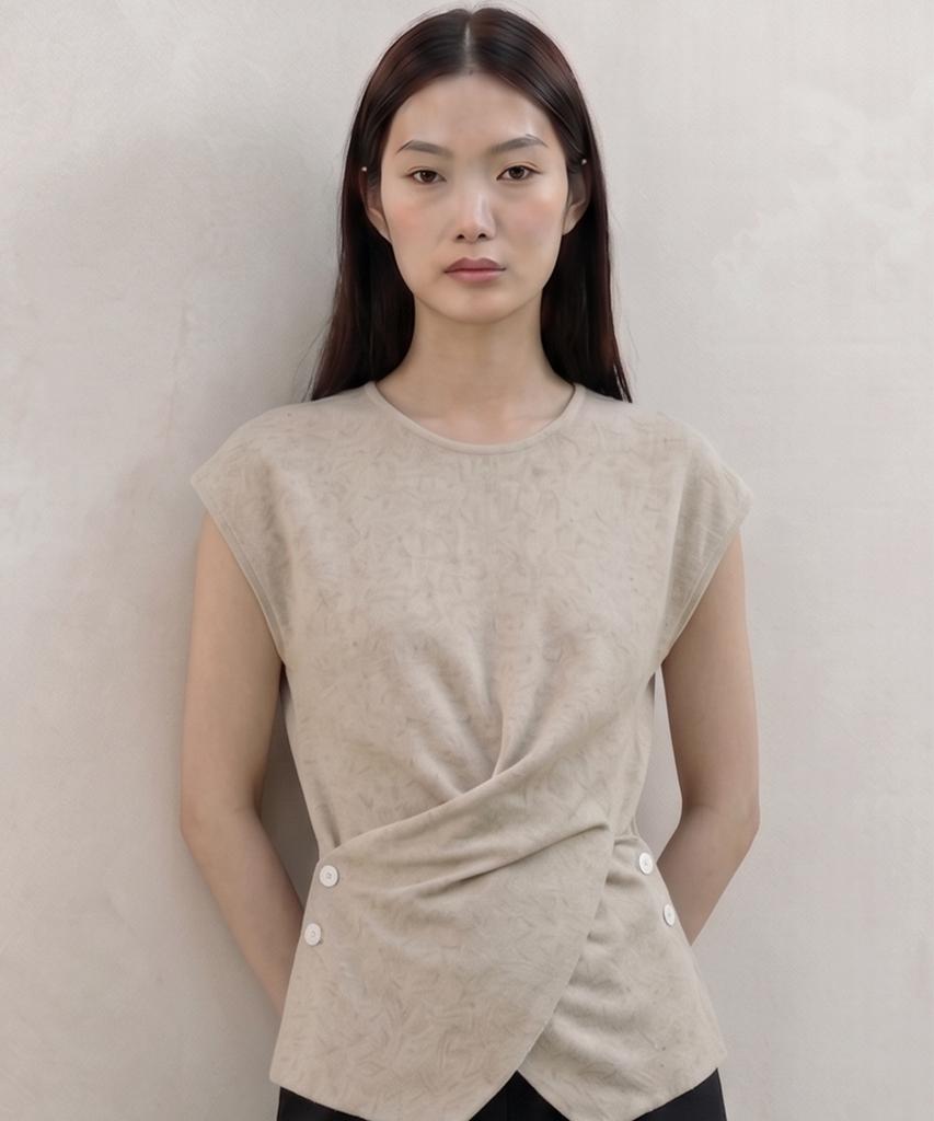KIMDOH Basso Twist Top Brown