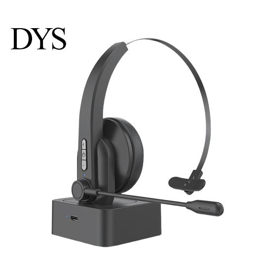 Беспроводные наушники Bluetooth 5.0 с шумоподавлением, накладные, с микрофоном, для водителей грузовиков, деловые