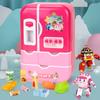 Poli Children's Playhouse Toys Double Door Refrigerator Kitchen
