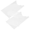 1Set Clear Couch Bed Stopper Wall Spacer 5Mm Ultra-Thin Transparent Furniture Protector for Fire Safety Outlet Space