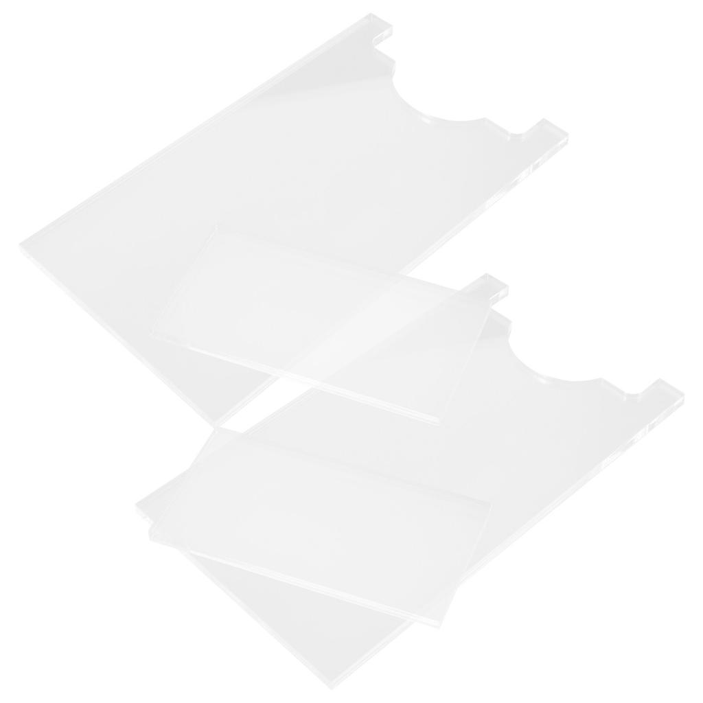 1Set Clear Couch Bed Stopper Wall Spacer 5Mm Ultra-Thin Transparent Furniture Protector for Fire Safety Outlet Space