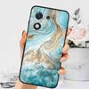 Чехол для Honor X70i 5G Роскошный Мраморный Силиконовый Мягкий Чехол для Телефона для Honor X70i 5G Защитная Задняя Крышка из ТПУ ABR-AN00 Coque Capa