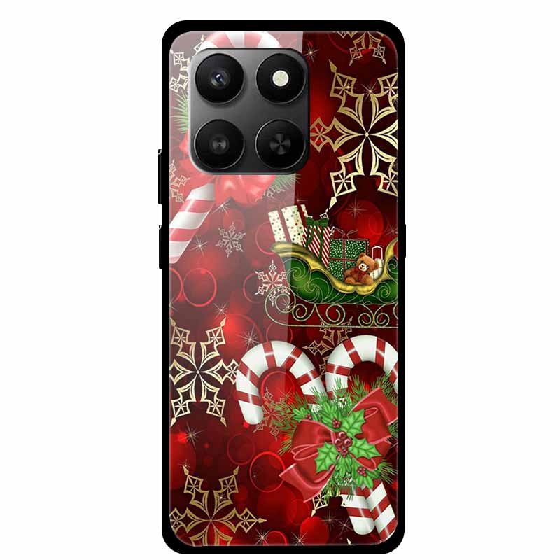 For Honor 200 Pro Cover Play 10T 5G Bumper Hard Tempered Glass Back Cases For Honor 400 Smart 5G Phone Case 6.77" Coque Funda