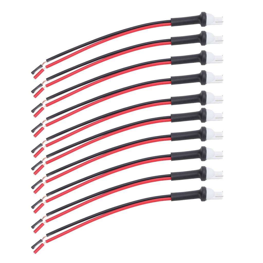 10 шт. T10 Патрон с удлиненным кабелем для указателей поворота, стоп-сигналов, задних фонарей, дневных ходовых огней