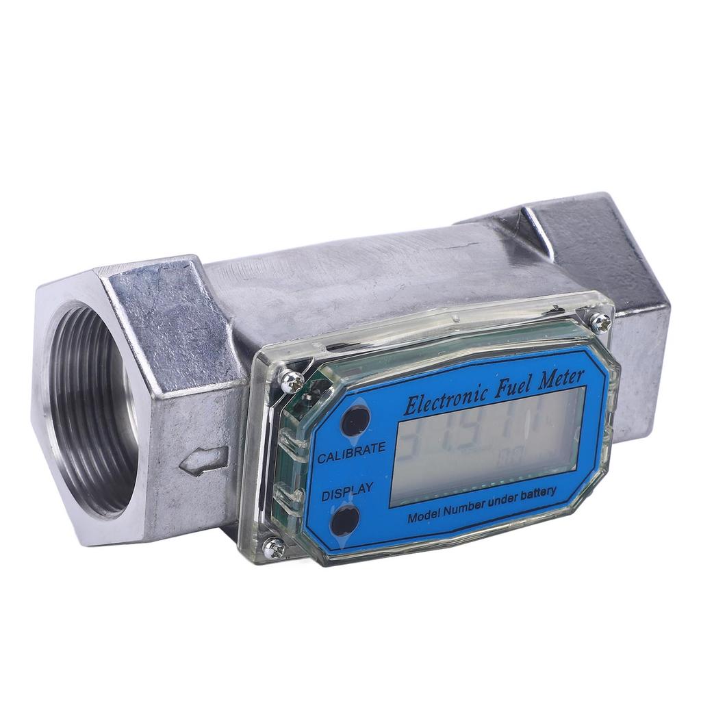 Цифровой расходомер топлива Высокоточный Металлический Многофункциональный Расходомер с несколькими единицами измерения для