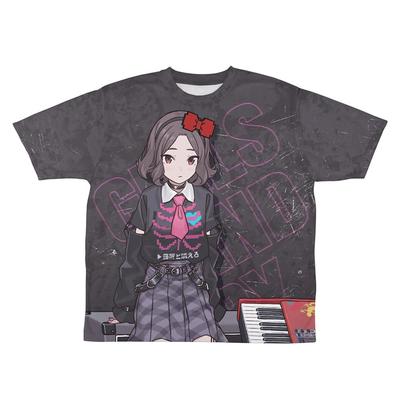 2D Cospa Girls Band Cry Оригинальная иллюстрация Эбицука Сатоши Полная графическая фотография Размер L [Официальная] Двусторонняя футболка Ver.