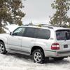 Для Toyota Land Cruiser LC100 FJ100 1998 1999 2000 2001 2002 Черный Внешний Багажник на Крышу Релинги Защитная Накладка на Центральную Часть Багажника Автоаксессуары 2 шт.