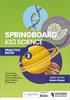 Книга Springboard: KS3 Science Practice Book 3