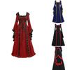 Средневековое женское платье на Хэллоуин с готическим и ренессансным колоритом для косплея и вечеринок