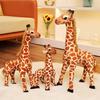 Giraffe Plush Stuffed Animal Toy for Kids Soft Child-friendly Plushie Fluffy