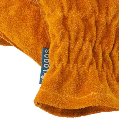 [LOGOS] BBQ Heat-Resistant Leather Gloves M 81090922 (Approx.) 23cm Camping Outdoor BBQ