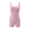 Женский комбинезон без рукавов, облегающий спортивный костюм для фитнеса, летние комбинезоны для бега
