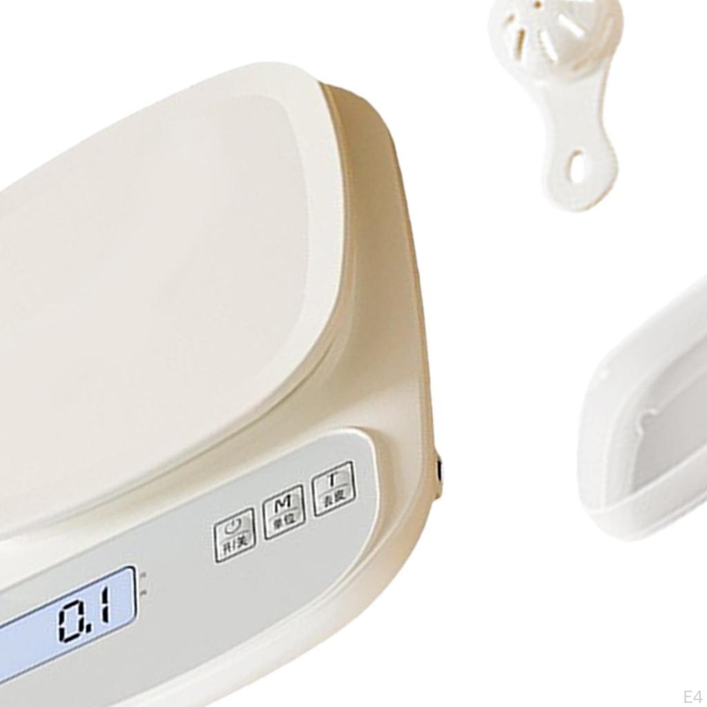 Кухонные весы для еды, карманные цифровые весы для маленькой тарелки, весы для мяса, весы для кофе