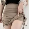 Весенне-летние женские юбки, сексуальные женские юбки с гофрировкой для ночного клуба, женские эластичные плиссированные спортивные мини-юбки для йоги, шорты с высокой талией