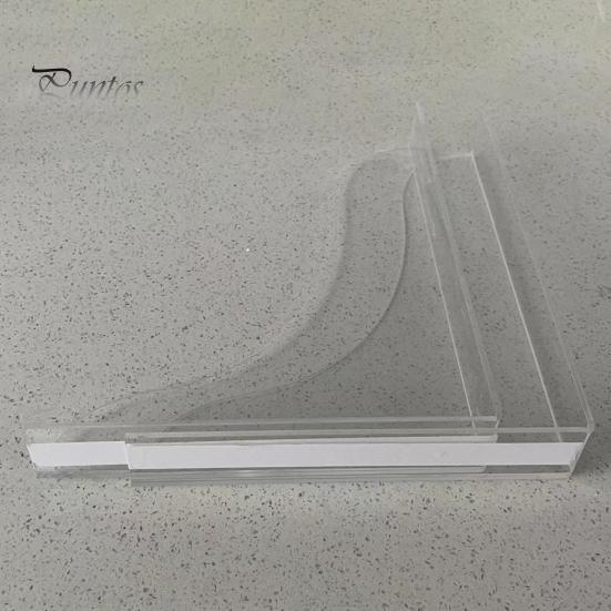 2 шт. самоклеящиеся защитные экраны для душа, легко устанавливаемые, прозрачные, акриловые, защитные экраны для душа, угловые защитные экраны для ванны