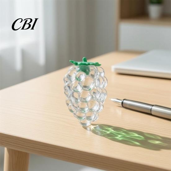 Fruit Calming Toy Strawberry Grape Stress Relief Toy, Realistic Squeeze Sensory Tension Gadgets Anxiety Relieving Office Desk for Kids Adults