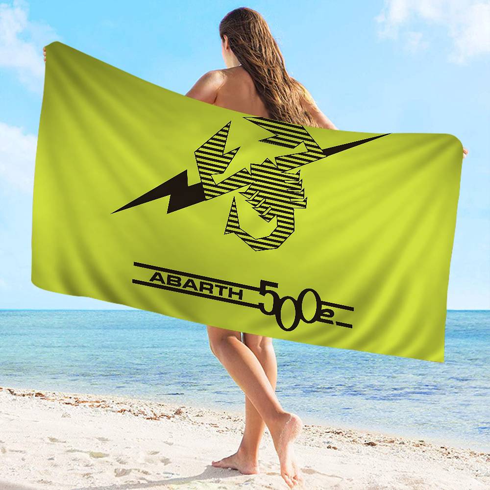 A-Abarth Microfiber Beach Towel Absorbent Quick Dry Soft Yoga Swimming Resort Mountain Climbing Towel