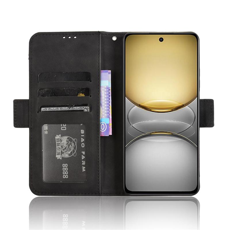 Для OPPO Realme C75 4G Роскошный чехол Ретро Кожаный кошелек Отделяемый держатель для карт Флип-чехол Для Realme C63 C61 C67 C65 C53 C55 C33 C30 C31 Сумки