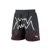 X Mikey Against All Odds Printed Straight-Leg Sports Shorts Мужские шорты Черные 621913-01